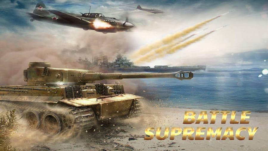 The Official Picture of Battle Supremacy, One of best tank games for nintendo switch.