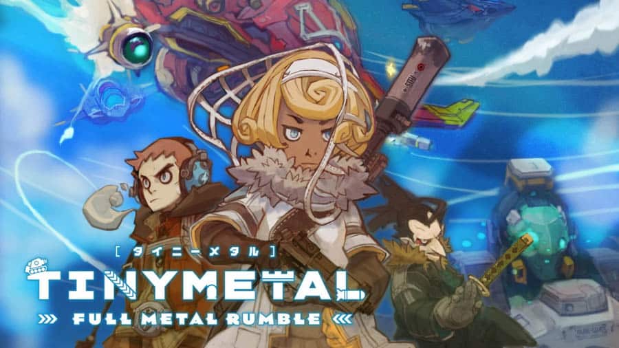 The Official Picture of Tiny Metal: Full Metal Rumble with its characters, One of best tank games for nintendo switch.