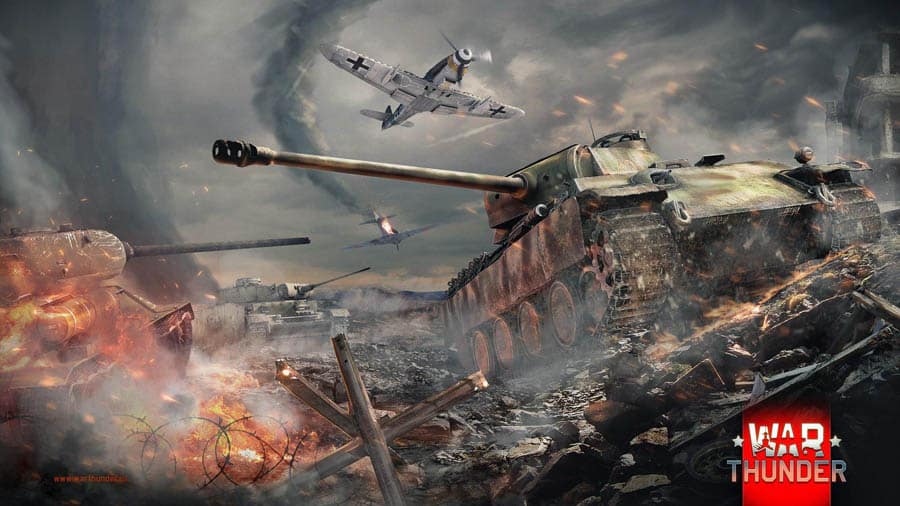 The Official Picture of War Thunder, One of best tank games for pc.