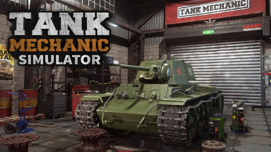 The Official Picture of Tank Mechanic Simulator, One of best tank games for pc.