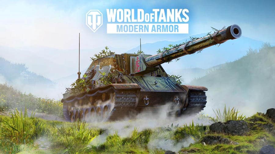 The Official Picture of World of Tanks: Modern Armor, One of best tank games for ps5.