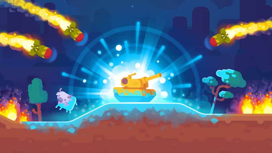 The Official Picture of Tank Stars, One of best tank games on chromebook.