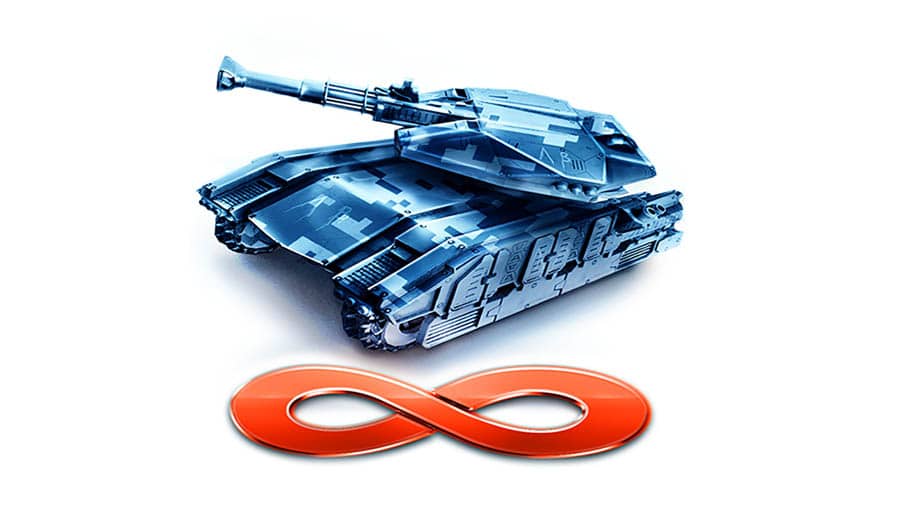 The Official Picture of Infinite Tanks, One of best tank games on chromebook.