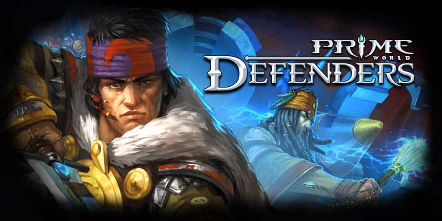 The Official Picture of Prime World: Defenders with its characters, One of best tower defense games for pc.