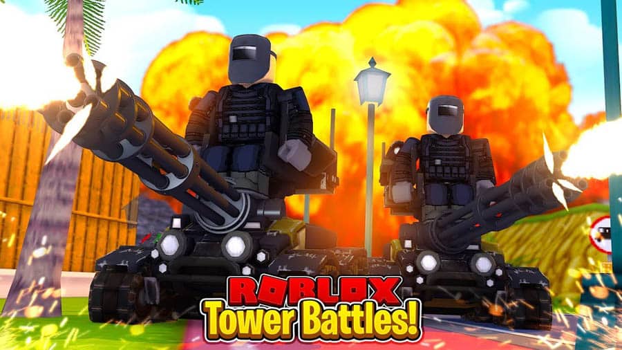 The official wallpaper of Tower Battles, one of the best tower defense games on roblox.