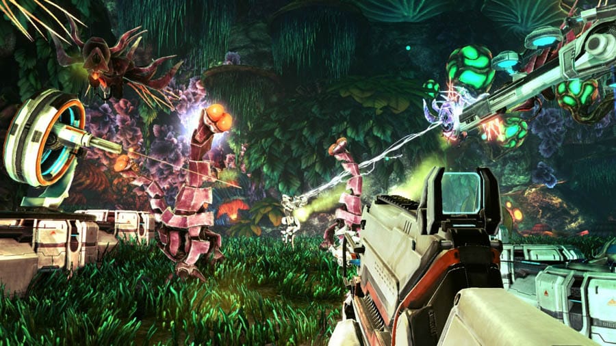 A photo of the game, featuring the gameplay.