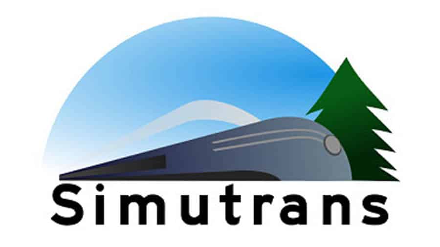 The Official Picture of Simutrans, One of best train games for mac.