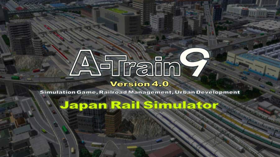 The Official Picture of A-Train 9, One of best train games for pc.