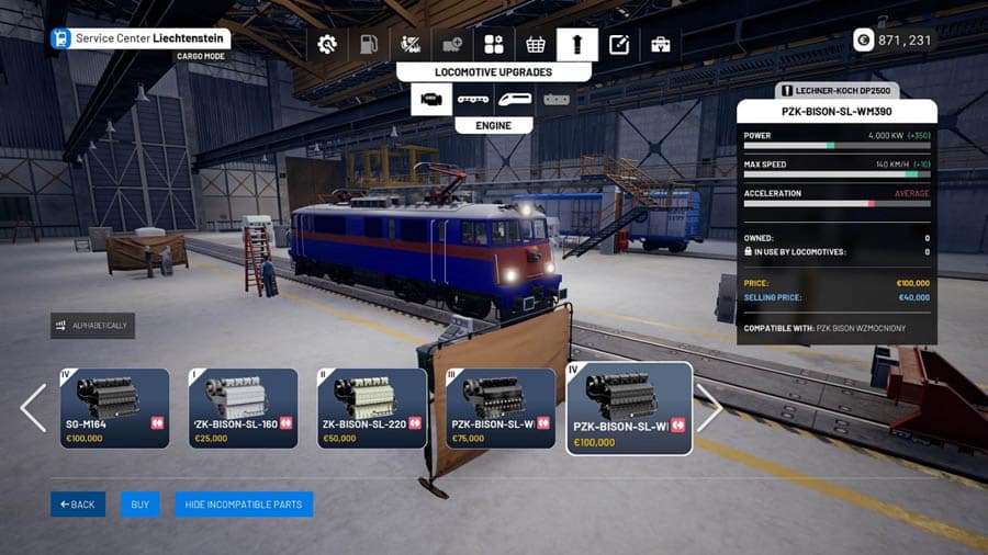 An official photo of Railway Simulation, one of the best train games for ps4.