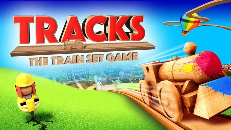 The official picture of Tracks: The Train Set Game, one of the best train games for ps5.