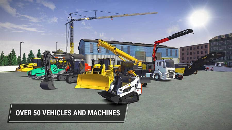 in game Picture of Construction Simulator 3, One of best truck games for android.