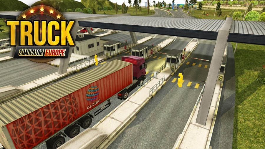 in game Picture of Truck Simulator 2018: Europe, One of best truck games for android.