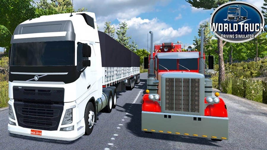 The Official Picture of World Truck Driving Simulator, One of best truck games for android.