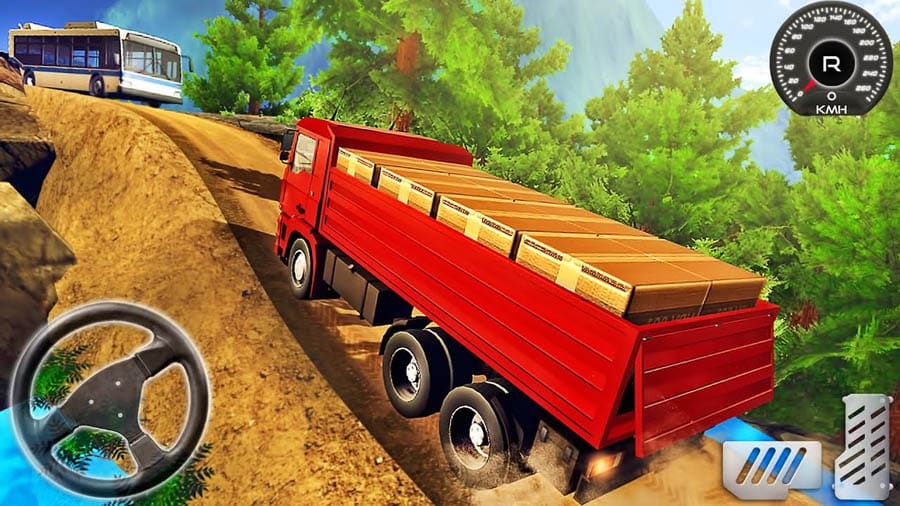 in game Picture of Truck Driver Cargo, One of best truck games for ios.