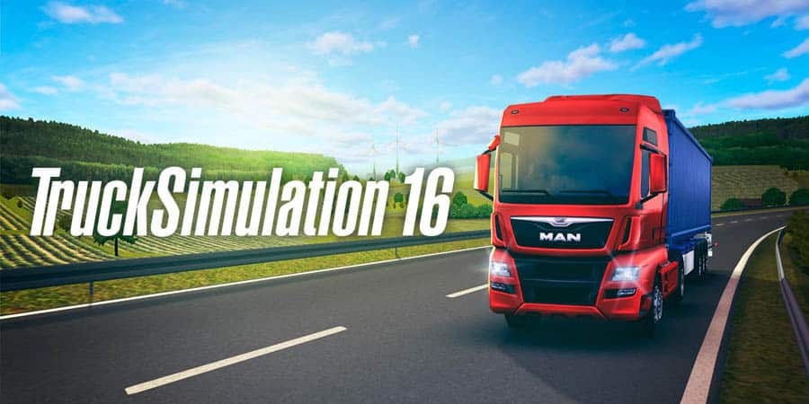 The Official Picture of Truck Simulation 16, One of best truck games for ios.