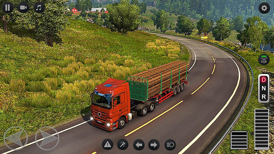 in game Picture of WTD World Truck Driving Sim 21, One of best truck games for ios.