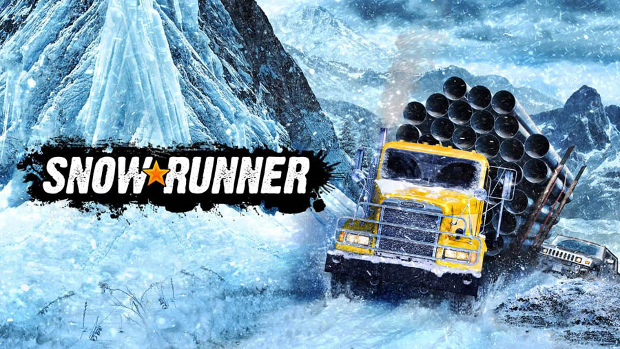 The Official Picture of SnowRunner, One of best truck games for xbox.