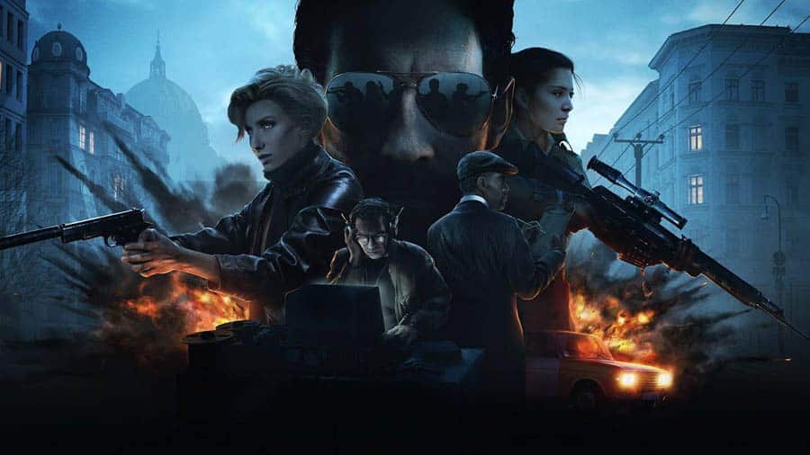 The Official picture of Phantom Doctrine with its characters, One of Best Turn-Based Strategy Games for PS4.