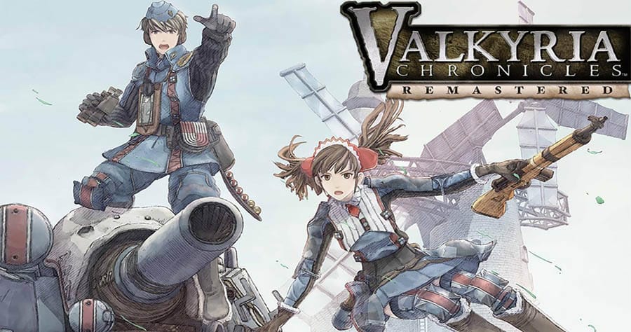 The Official picture of Valkyria Chronicles Remastered with its characters, One of Best Turn-Based Strategy Games for PS5.