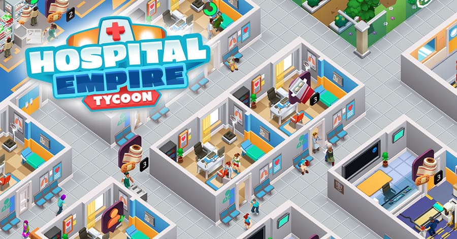 The Official Picture of Hospital Empire Tycoon, One of best tycoon games for ios.