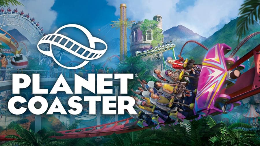 The Official Picture of Planet Coaster, One of best tycoon games for pc.