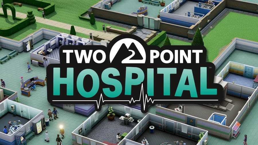 The Official Picture of Two Point Hospital, One of best tycoon games for pc.