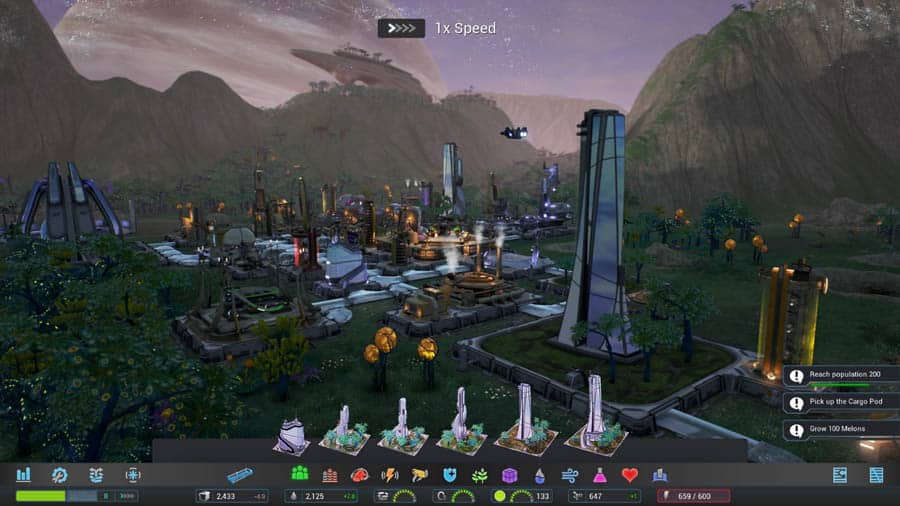 An official picture of Aven Colony, one of the best tycoon games for ps5.