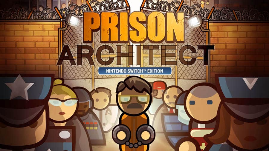 The Official Picture of Prison Architect: Nintendo Switch Edition, One of best tycoon games for switch.