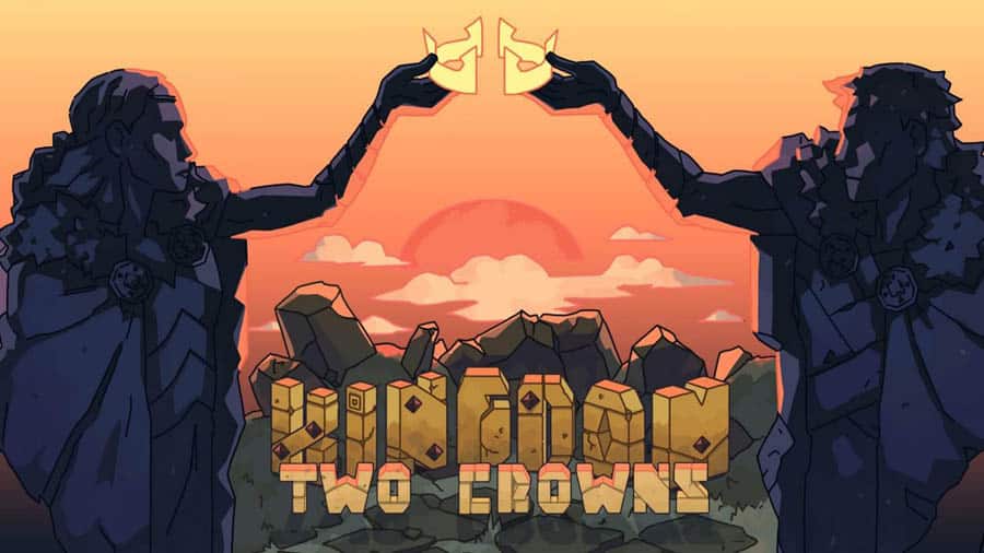 The Official Picture of Kingdom Two Crowns, One of best tycoon games for switch.