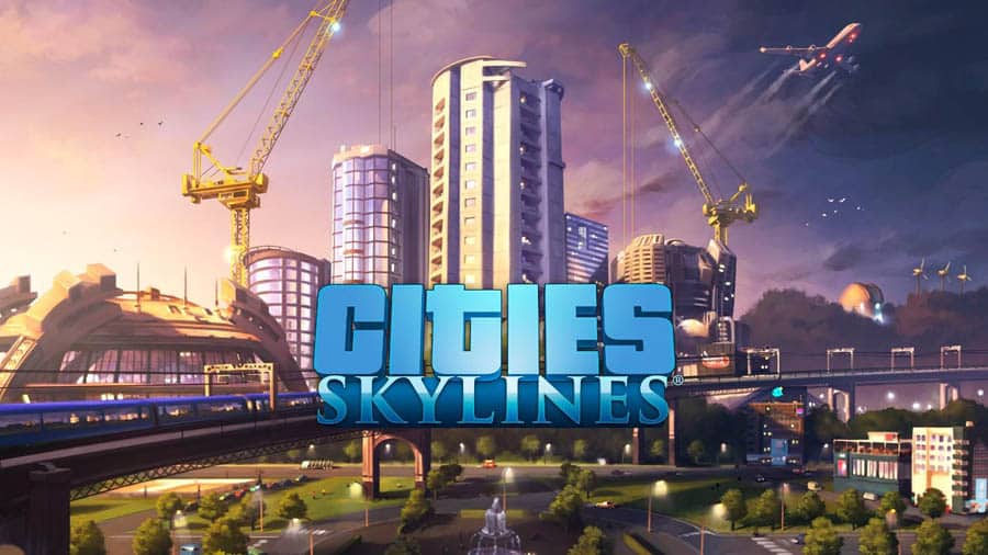 The Official Picture of Cities: Skylines, One of best tycoon games for switch.