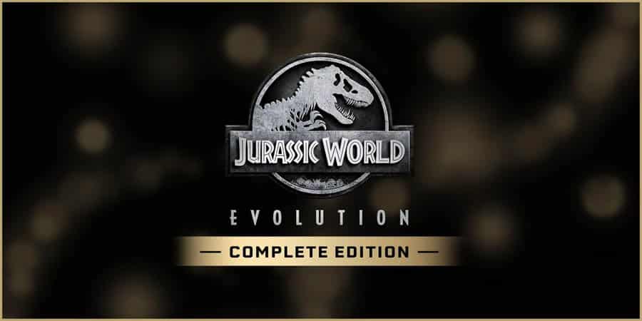 The Official Picture of Jurassic World Evolution: Complete Edition, One of best tycoon games for switch.