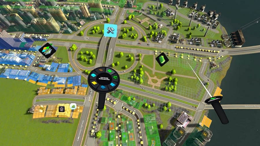 A picture of Cities Skylines, one of the best tycoon games for xbox.