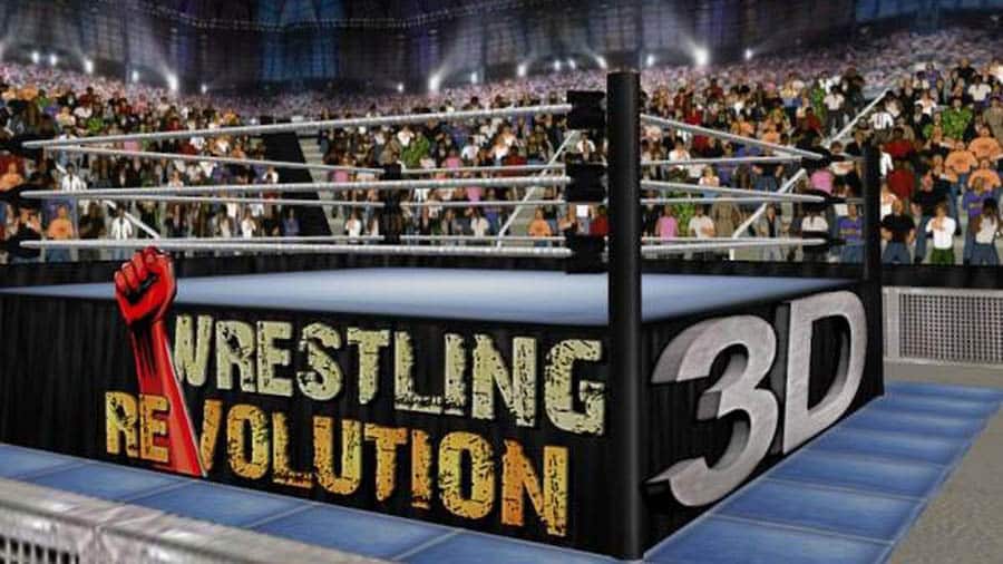 in game Picture of Wrestling Revolution 3D, One of best wrestling games for android.