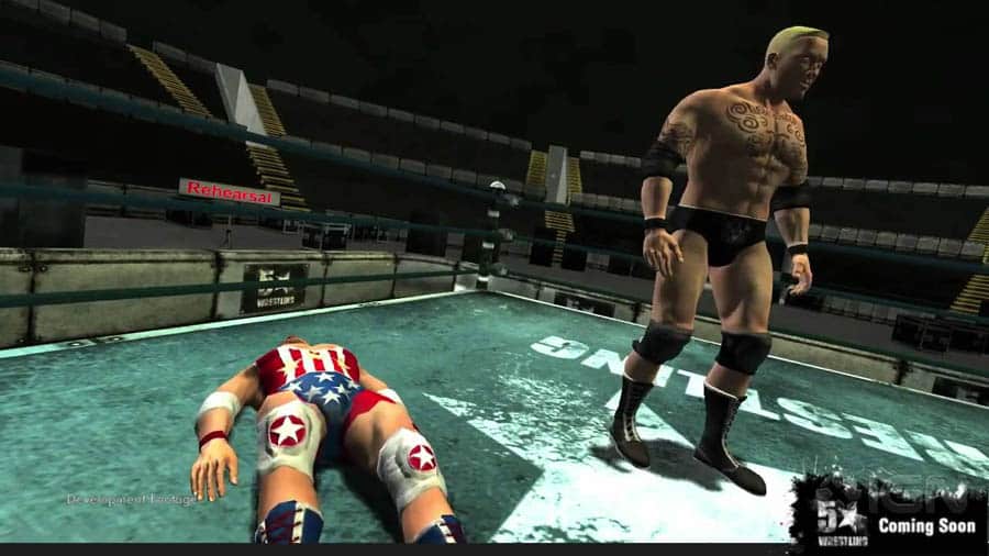 A picture of Five Star Wrestling, one of the best wrestling games on steam.