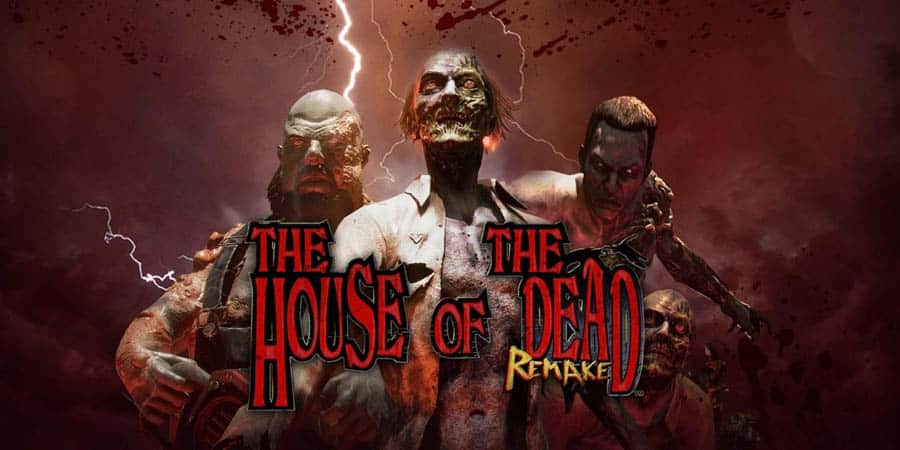 The Official Picture of The House of the Dead: Remake with its characters, One of best zombie games for switch.