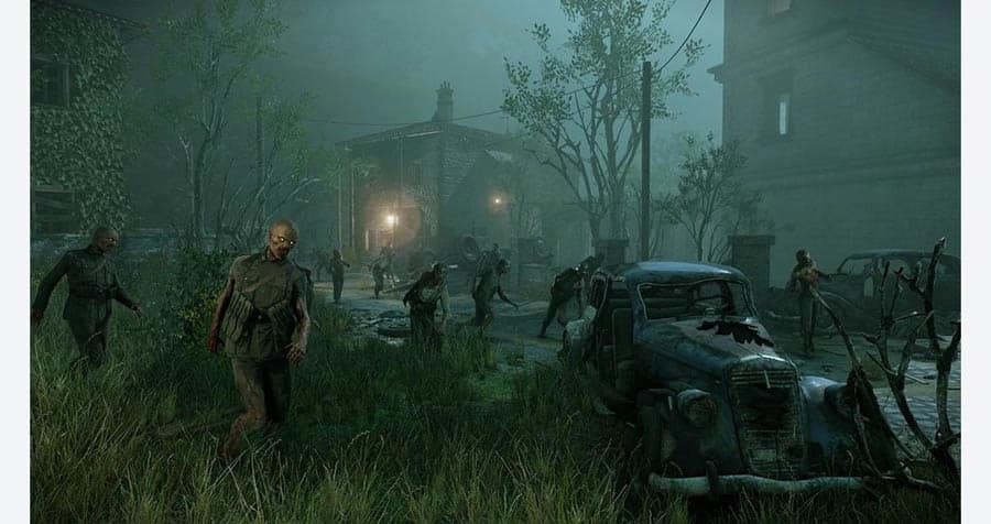 An official picture of Zombie Army four: Dead War.