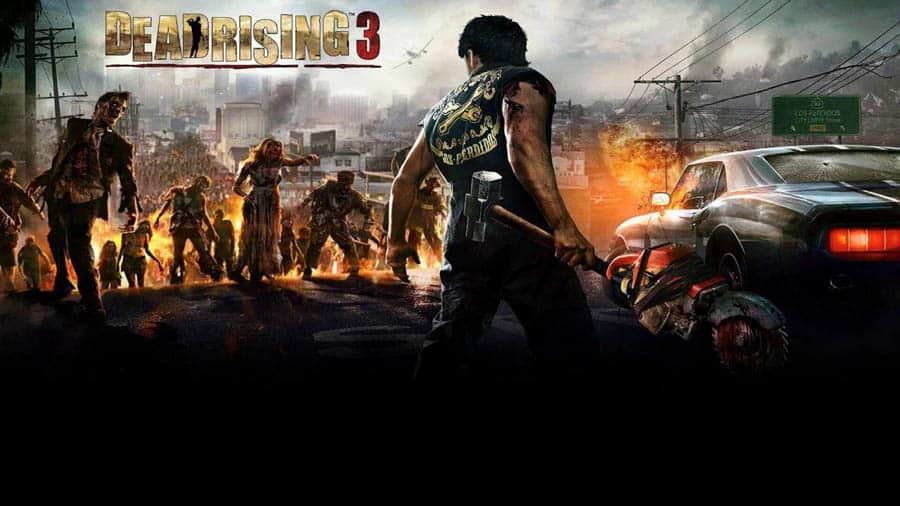 The Official Picture of Dead Rising 3 with its character, One of best zombie games on pc.