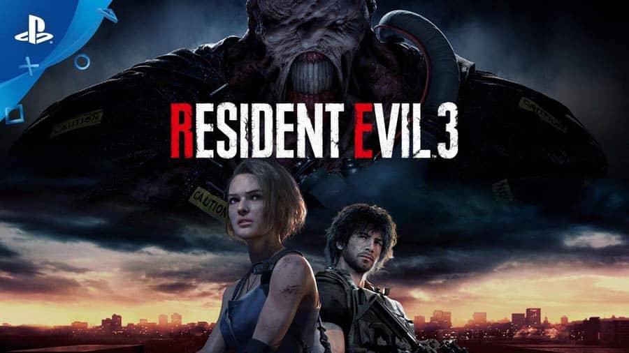 The Official Picture of Resident Evil 3 (Remake) with Jill and Carlos, One of best zombie games on pc.