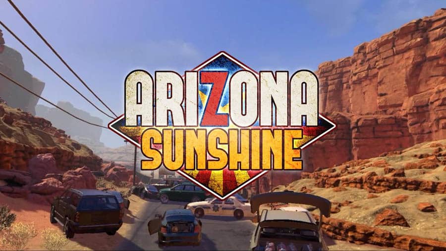 The Official Picture of Arizona Sunshine, One of best zombie games on ps5.