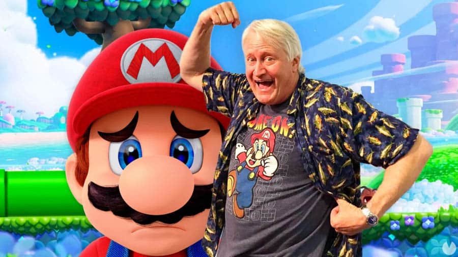 A photo, featuring Mario and Martinet.