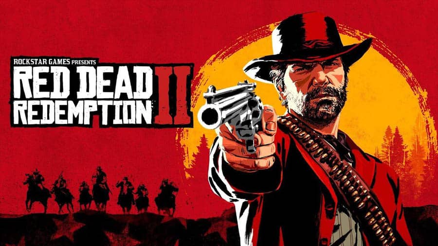 The Official Picture of Red Dead Redemption 2 with Arthur Morgan, One of best pc games for youtube channel.