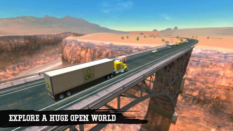 in game Picture of Truck Simulation 19, One of best truck games for android.