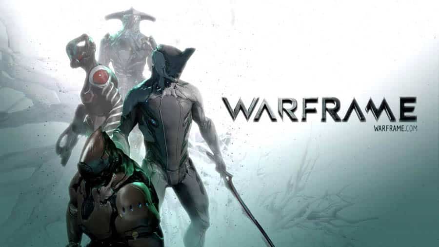 The Official Picture of Warframe with its character, One of most downloaded games in steam.