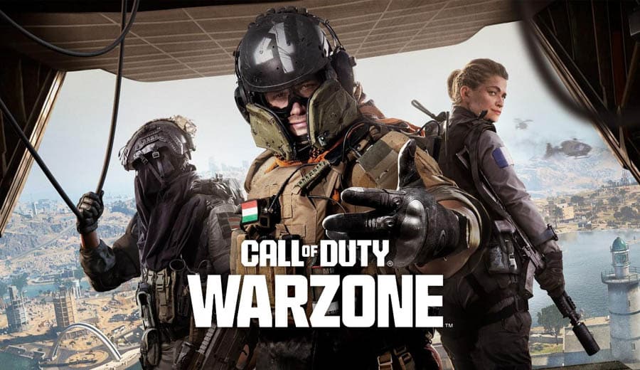 The Official Picture of Call of Duty: Warzone with its Operators, One of popular games on youtube.