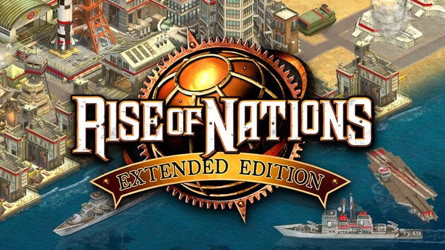 Official cover art of Rise of Nations: Extended Edition.