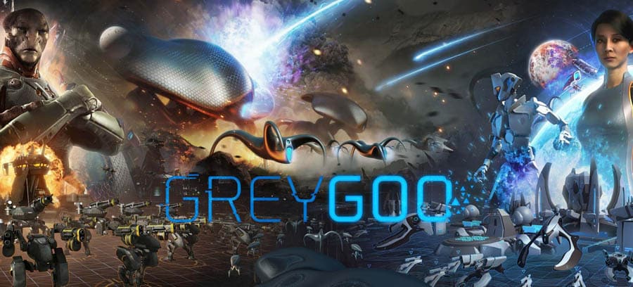 Official cover art of Grey Goo.