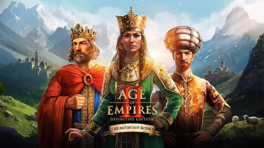 Official cover art of Age of Empires II: Definitive Edition.