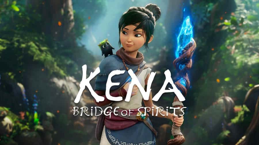 The Official Picture of Kena: Bridge of Spirits with its character, One of upcoming triple a games xbox.