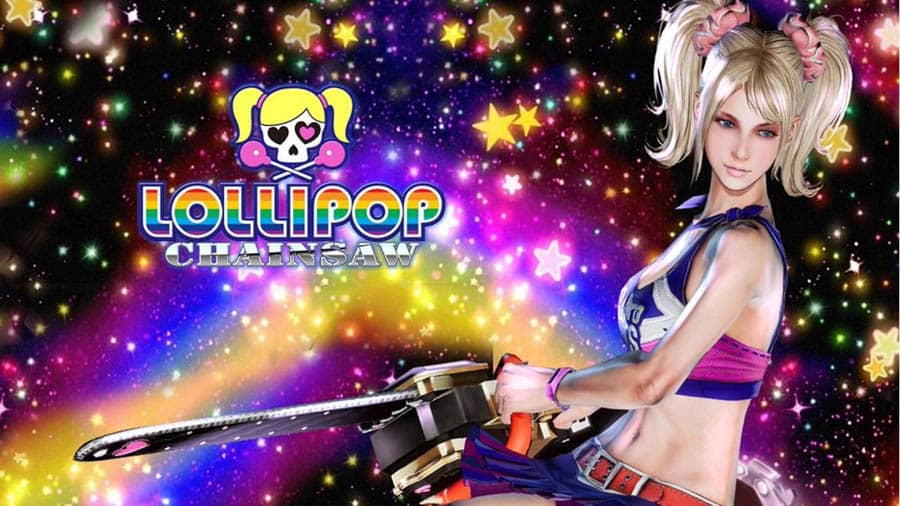 The Official Picture of Lollipop Chainsaw RePop with its character, One of upcoming triple a games xbox.