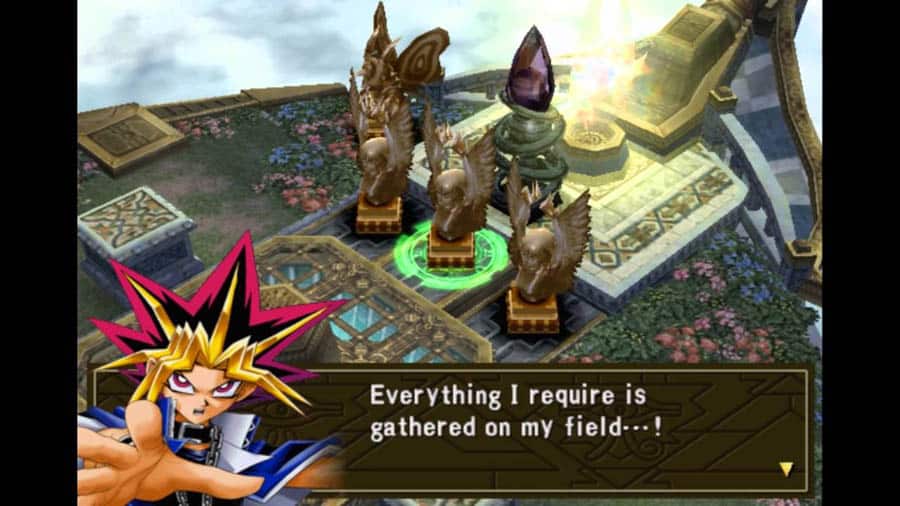 A main wallpaper of Yu-Gi-Oh! Capsule Monster Coliseum.